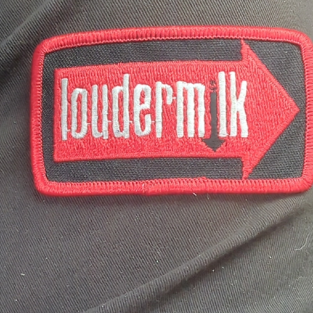 Loudermilk Red and Black Patch
